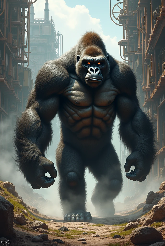 You can make a parody of the Terminator movie but instead of the Terminator it's an ape and it looks like a video game.
