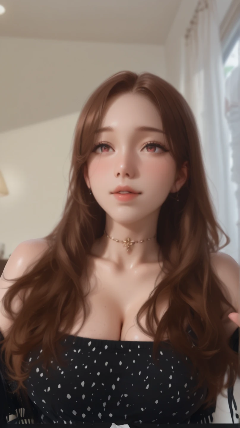 masterpiece, best quality, illustration, (dynamic lighting:1.2), cinematic lighting, reflection, delicate facial features, ultra-detailed eyes, sharp pupils, realistic pupils, depth of field, sharp focus, (hyper-detailed, bloom, glow:1.4), exceptional beauty, alluring face, cute look, multicolored hair, ponytail, high ponytail, (ponytail:1.3), (high_ponytail:1.2), long ponytail, (bright_red_hair:1.3), shining hair, bangs, long side bang, enchanting eyes, shiny, sparkle, sparkling, elegance, jewelry, ornaments, 1girl, solo focus, medium full shot, cowboy shot, white skin, intense bright, absurdres, high-res, ultra-detailed, large breasts, perfect breasts, hair ornaments, earrings, perfect arms, perfect hands, perfect fingers, detailed hands, detailed fingers, perfect body, perfect, embarrassing, blushing, smiling, angelic, expert shading, extreme light effects, intense bright, glare, sharp eyelash, red lips, dynamic pose, tying hair, hand on hair, huge smile, beautiful, accurate anatomy, perfect anatomy, showing body curves, eyeglasses, (eyeglasses:1.4), (round_eyeglasses:1.2), wearing glasses, renaissance, sunshine, princess, goddess, crown, tiara, halo, (multicolored eyes), (heterochromia), (messy hair), (long ponytail), (hair over one eye), (wavy hair:1.1), detailed collarbone, perfect collarbone, kitsune, (kitsune mask:1.3), (fox mask:1.3), fox tails, (nude), (completely nude:1.3), nsfw, (nsfw:1.4), tatoo, tatoos on shoulder, tatoos on chest, long hair, red hair, luxurious palace, Royal style, Princess crown, style Royal