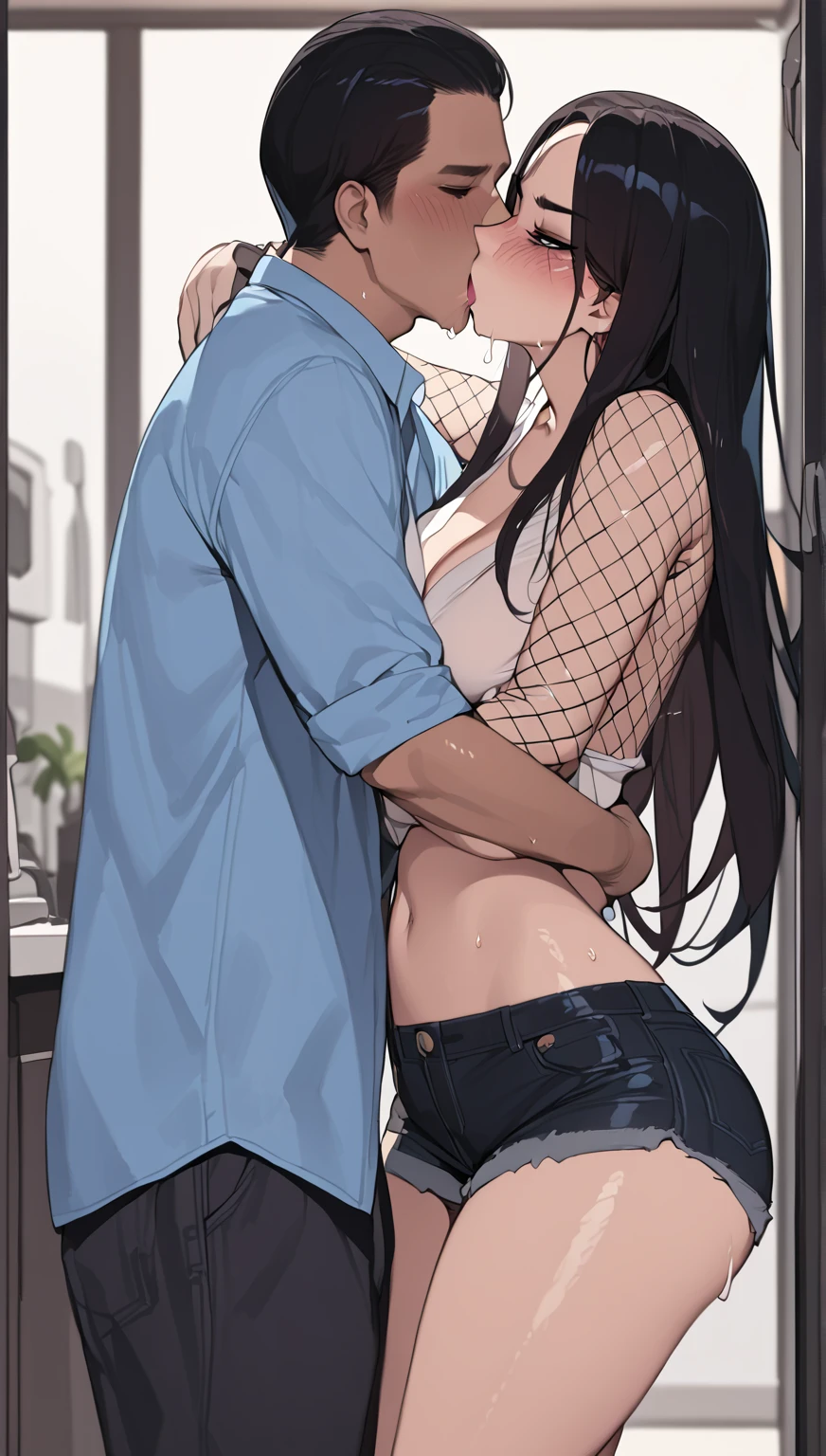 Standing Sex , A man is raping a girl、(((Grab her breasts)))、(Highest quality,High resolution, Realistic, High resolution, 1 Girl NSFW) ,Vaginal intercourse,Orgasm Facial,Sweat,saliva,,Big Breasts,cum in pussy,(Girl trembling with sexual climax)、Sweating、(((Heart pupil)))、Please open your mouth wide、Sticking out tongue、(ahegao)、Big Breasts、 ,(((Grabbing my chest from behind))