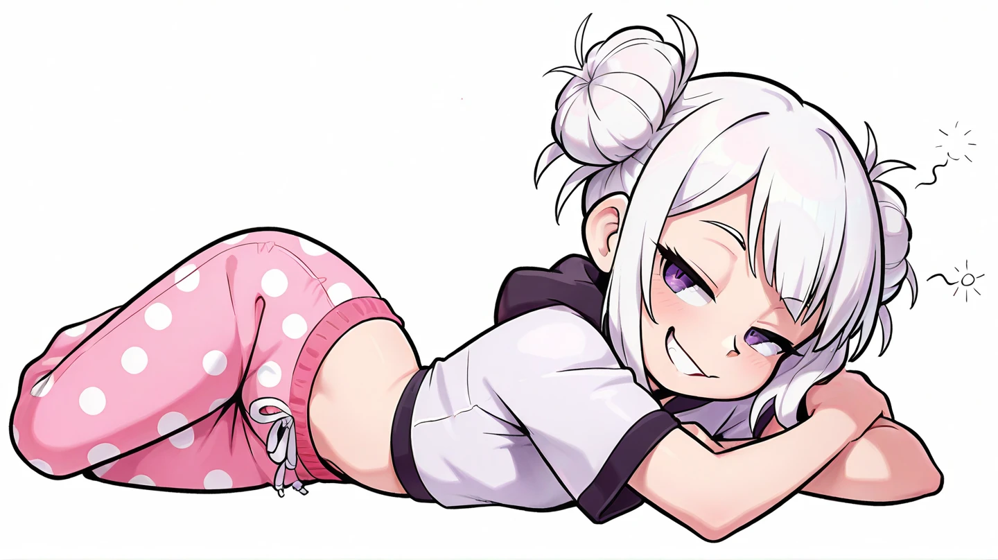 Noelle Deltarune, cute, hot, antler, Lumineeko, undewear, lying on bed, legs spread.