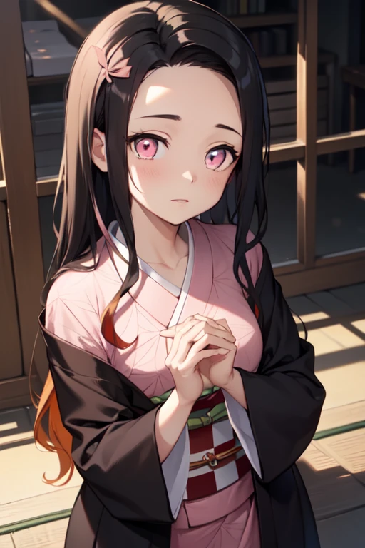 corpse, sinister, female, thin, pale, looking at the camera, ultra realistic, fully detailed, cemetery environment, bright eyes, white dress torn and stained with blood, bones exposed, putrid wounds, sensual, terrifying , angry , bruised by the body, medium  breasts  , exposed fracture in the collarbone, slight smile, super detailed, white eyes,gun shots in the body,  black hair, Nezuko Kamado, Kimono open , bra , pantie , revelating clothes sexy   , night  .