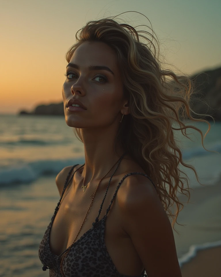 blond, shatush en bikini sur la plage sony a7iii brut 4000x6000