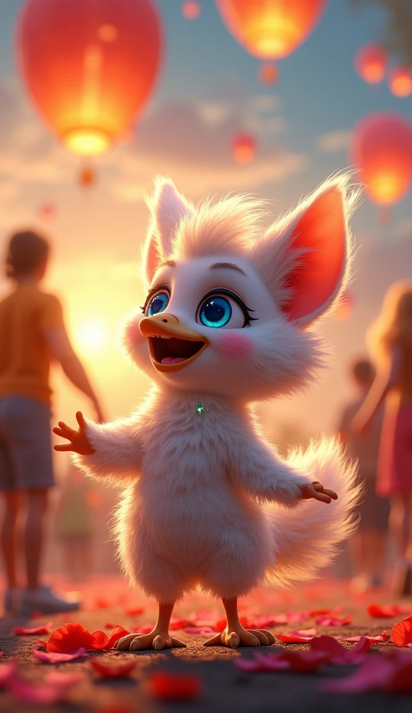 (8k, RAW photo, best quality, masterpiece:1.4), ultra high res, (realistic, photo-realistic:1.48), omertosa,(aegyo sal:1), wet,cute professional lighting, detailed lighting, photon mapping, radiosity, physically-based rendering, European, backlighting, depth of field, natural lighting, hard focus, ((film grain)), one meter shooting distance, professional photoshoot, photographed with a Sony a9 II Mirrorless Camera cathedral, looking at the reviewer, (best quality:1.3), nanachipants, 1girl, 18 y.o woman, solo, furry, fur, fluffy nanachi \(made in abyss\), nanachihat, nanachipants, standing, looking at viewer, smile  <lora:nanachiFromMadeIn_v10:0.8>