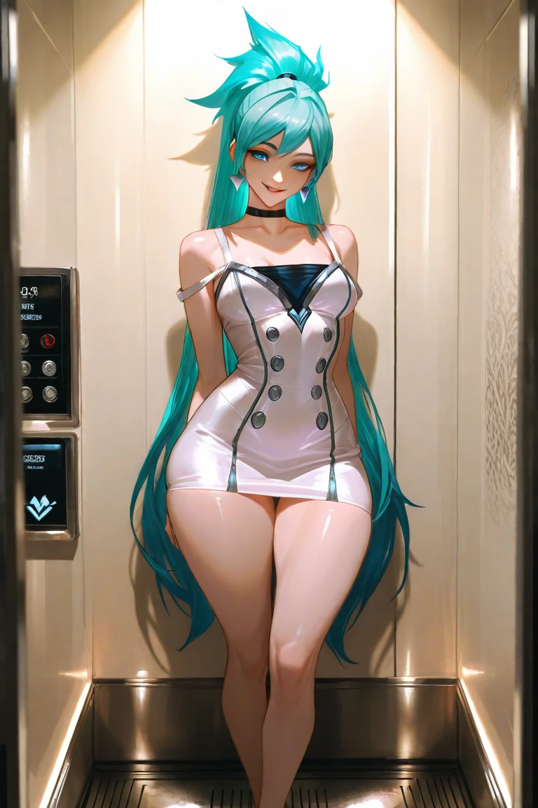 Best quality, Masterpiece, Portrait, Perfect anatomy, Femininity, Cool, Flawless, , Solo, Sexy, Stylish, Mature, Long light blue hair, Mole above lip, Red lipstick, Water drops, Sweat, Wet, Transparent dove sexy dress, in the room he lies on the bed and holds the phone in front of him