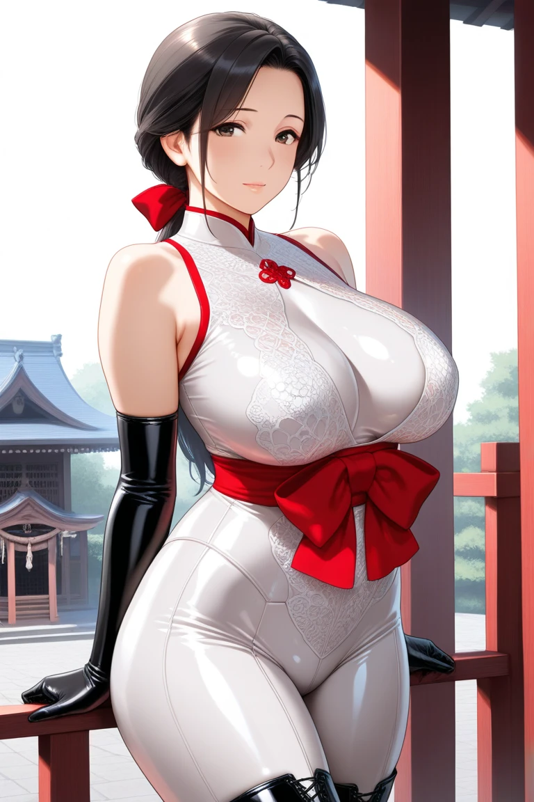 (masterpiece, best quality), 1 girl, perfect body, big breasts, woman, vietnam, aodai, ancient, traditional