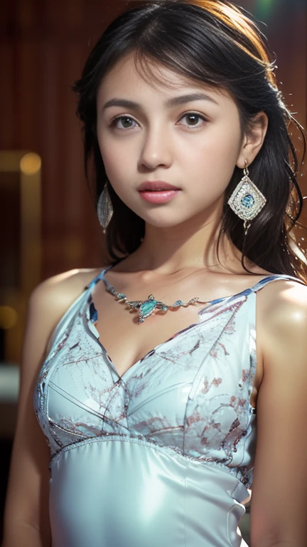A beautiful dancer in ancient China,delicate lines,gorgeous costumes in ancient China,delicate and vivid,shy face,willow leaf eyebrows,personality depiction,coiled hair,gold leaf,flowing clouds,watercolor,crane surrounding,ink painting,gentle eyes,meticulous, color scheme,exquisite clothing patterns,by Gu, Kaizhi,Zhang Xuan,professional color grading,realistic style,soft shadows,clean and sharp focus,Flim photography,Panoramic View,32K --v 6