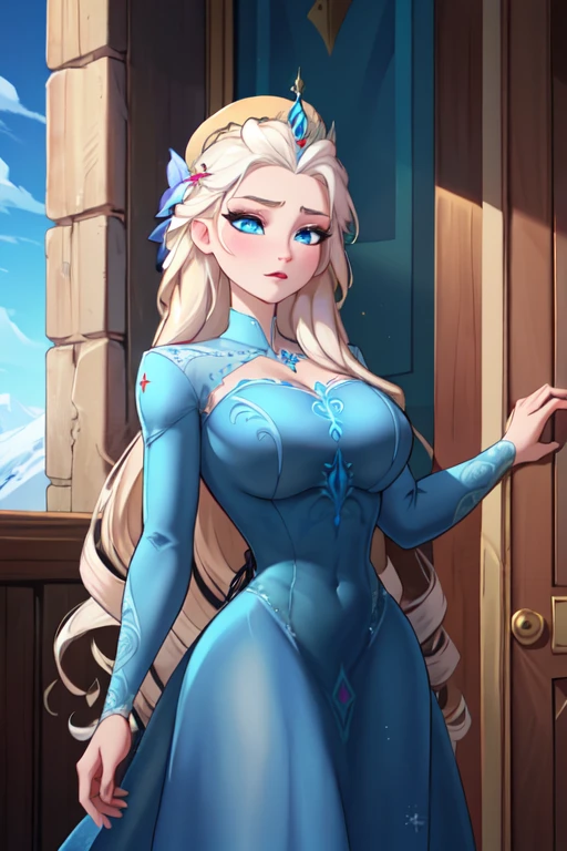 Photo of Anna of Arendelle lactating
