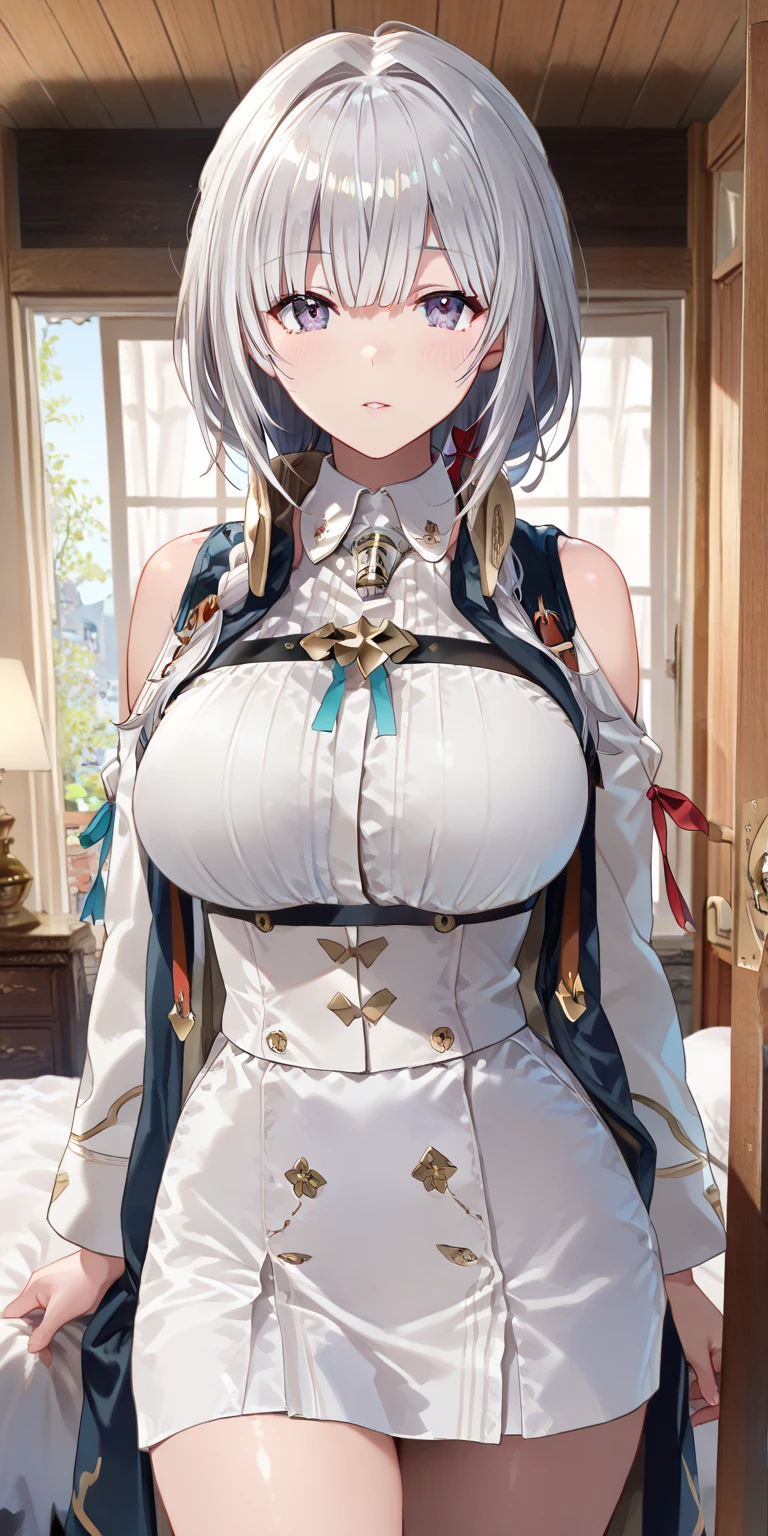 (random dynamic poses:1.2),military uniform,(Thin type:1.8),(big breasts:1.5),(random hairstyle),(Highest image quality,(8K), Ultra-realistic, Best Quality, High quality, High Definition, high quality texture, high detailing, Beautiful detailed, fine detailed, extremely details CG, Detailed texture, realistic representation of face, masterpiece, presence)