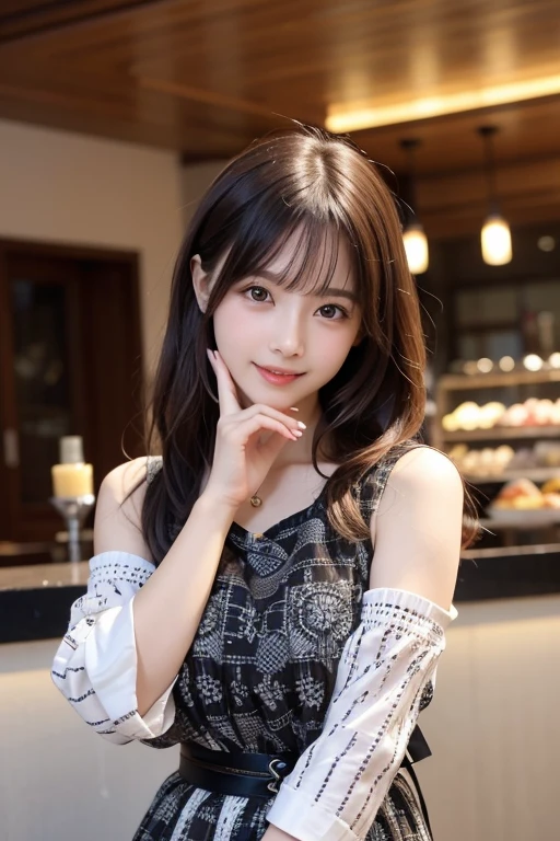 (8k, RAW photo:1.2),detailed face and eyes,最high quality, 超A high resolution, very detailed ,intricate details ,pretty girl , soft movie-like light, hyper detail,sharp focus, high quality,brown hair, medium hair, (mini skirt), NSFW,from below,low angle shot,smile