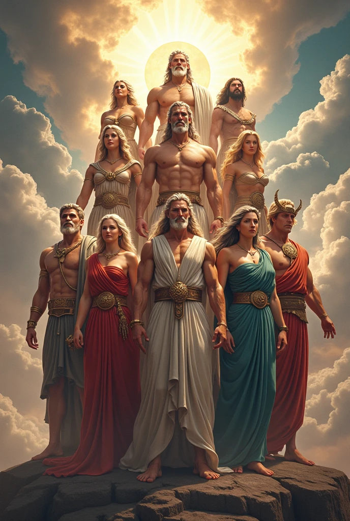 What the twelve Olympian gods would really look like