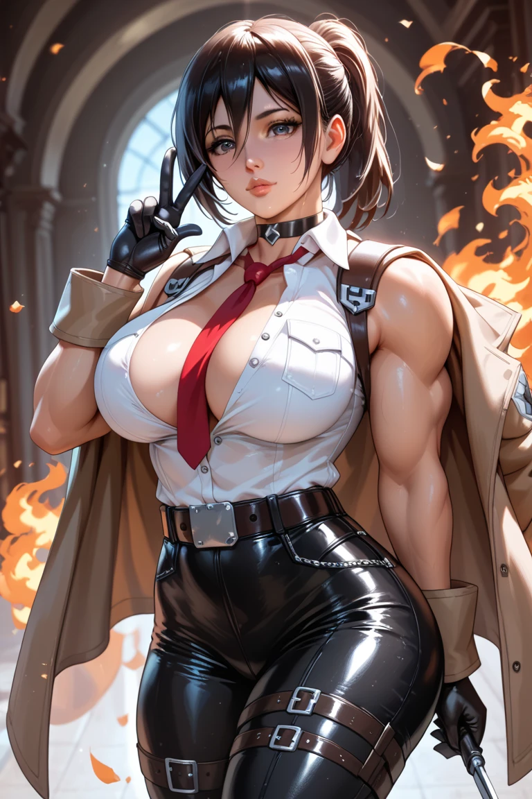 Kiriko, overwatch, obra de arte, melhor qualidade, (parte mestree, melhor qualidade;1.3), extremamente detalhado ,ultra detalhado, 1 garota,sozinho, seios pequenos, ornamento de cabelo, Brincos, Olhando para o Viewer, In general, big penis, bimbo, bodysuit, cock worship, sexual passion, big breasts, makeup lips, obsessed, open mouth, teeth teasing