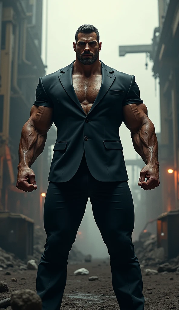 Chris Redfield from Resident Evil Village), Tong，large pecs，Big bag，Wear black suit socks，Half recumbent，huge bulge, CG sense，POV perspective，Dark atmosphere，8K,Cinematic lighting effects，Textured skin，best qualtiy，Storytelling images，Storytelling images，dynamic blur，actionpose