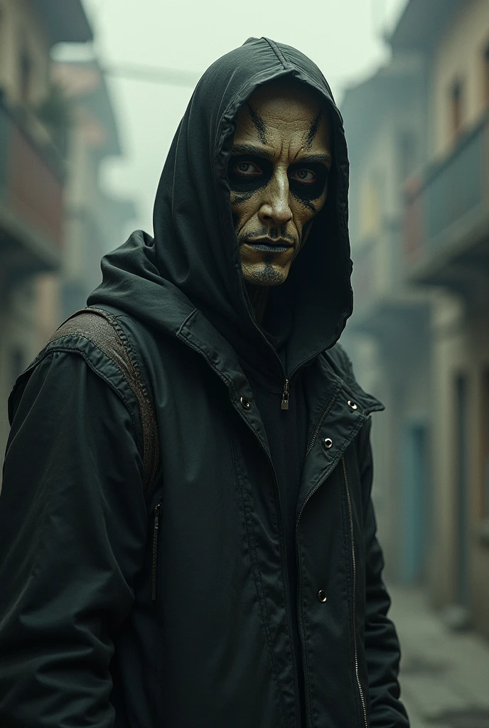 the mask smokin'! scene