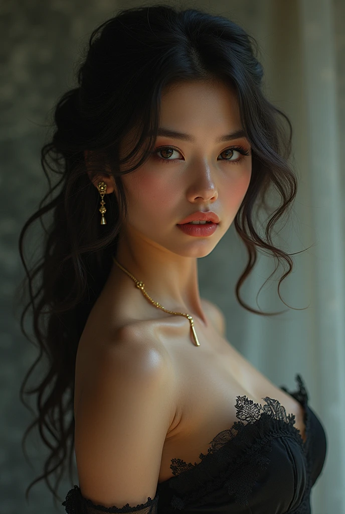 A sexy girl sitting in couch  remove jacket