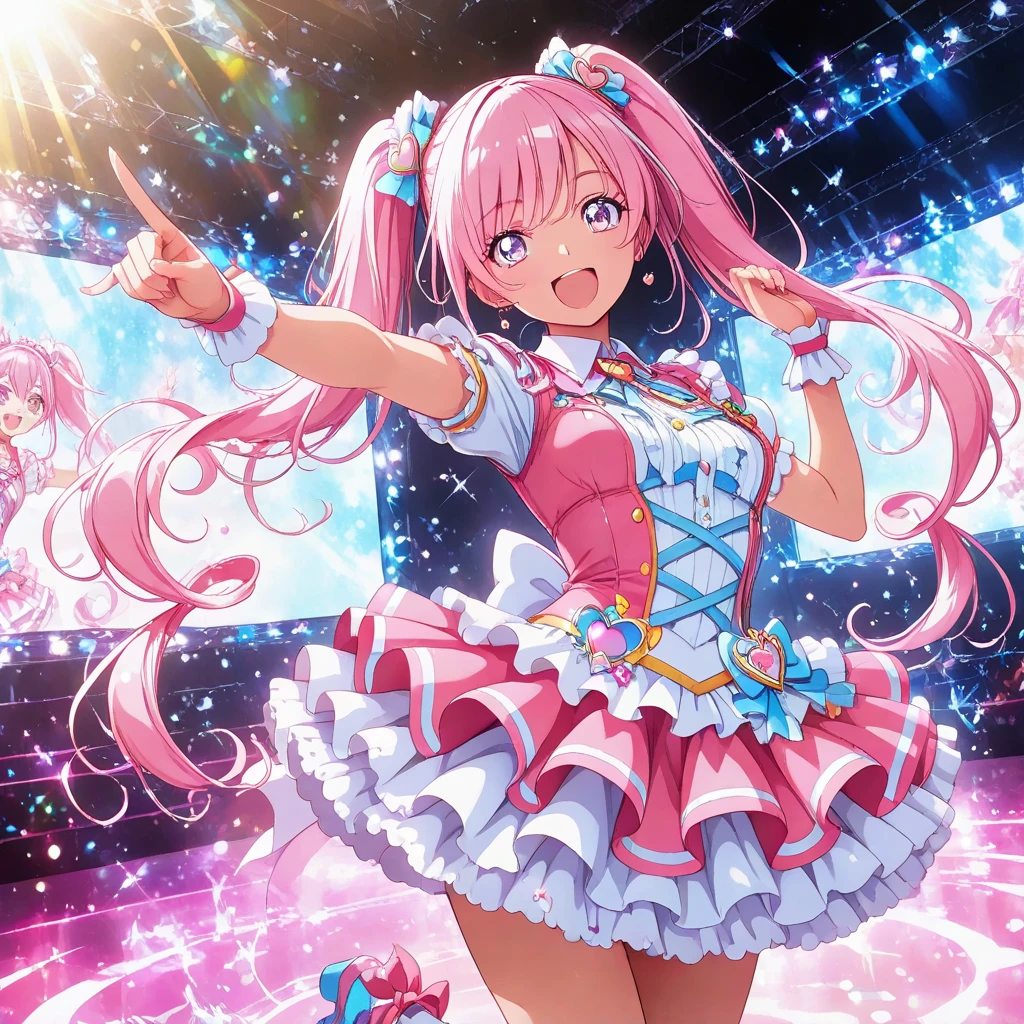 Idol magical dress singing, pretty cure