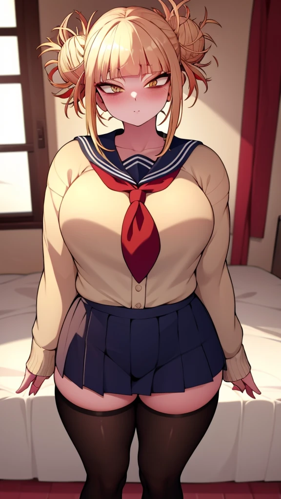 score_9, score_8,  Toga Himiko (My Hero Academia), Flashing, female pervert, grinning, open coat, sweaty body, large breasts, plump body, plump pussy, leaking pussy, looking at viewer, heavy blush
Dark Public Street Setting