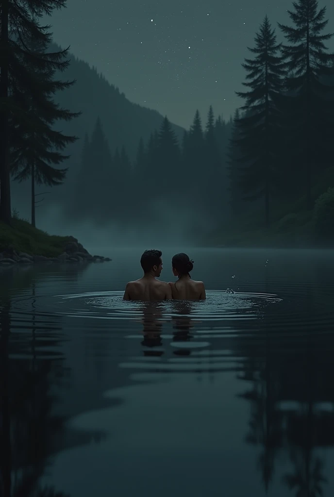 (best quality,4k,8k,highres,masterpiece:1.2),ultra-detailed,(realistic,photorealistic,photo-realistic:1.37),naked man,wet body,rippling muscles,moonlit lake,reflecting raindrops,torrential rain,sparkling water droplets,nighttime ambiance,sexual exploration,erotic atmosphere,LGBTQ representation,lofi beats,orgy of bodies intertwining,sensual energy,magical experience.