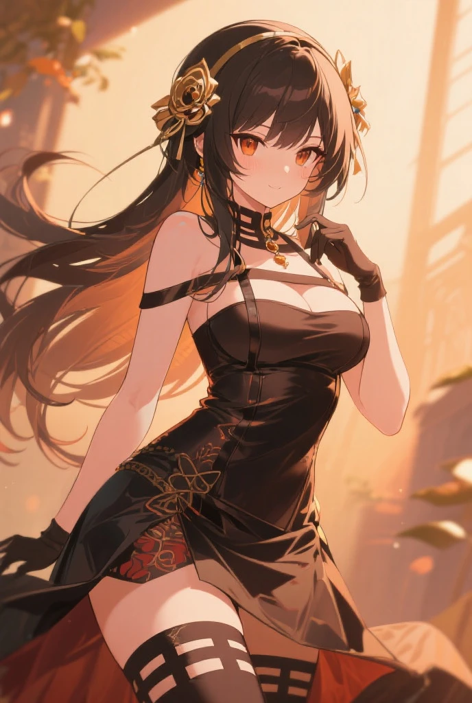 best qualityer，tmasterpiece，Ultimate resolution，downy，Extremely colorful，Cheongsam beauty，Female slaves，Sex slaves，on cheongsam，（Kneeling pose，point you by ass）Kneeling pose，（Point at you with your ass），Collar，Anklets，high-heels，high-heels，Correct posture