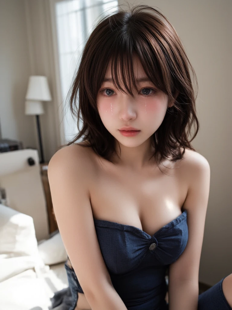 ((Best quality, 8k, Masterpiece :1.3)), Sharp focus :1.2, A pretty girl 24 years old with perfect figure :1.4, Slender abs :1.3, Raw photography、超A high resolution, full body, Ultra High Definition, (Photorealistic:1.4), Detailed Photo, Smiling, Sexy, Facing Camera, Close-up , (Photorealistic), (1girl), Beautiful Face, (Realistic Face),Beautiful Hairstyle, Realistic eyes, beautiful detail eyes, (realistic skin), beautiful skin, (sweater), absurd, attractive, ultra high resolution, ultra realistic, high definition, golden ratio,Good hands、10、high-reaster-piece、highest quality、head:1.3、((Hasselblad photo))、Fine Skin、crisp focus、(Light like a movie)、gentle lighting、Dynamic Ungle、[:(detailed face:1.2):0.2]、
Negative Pro,  Highly detailed face and skin texture, Detailed eyes, Double eyelid,super fine eyes,super fine hand, face zoom, perfect makeup,(Huge breasts that look like they might burst:1.1)
