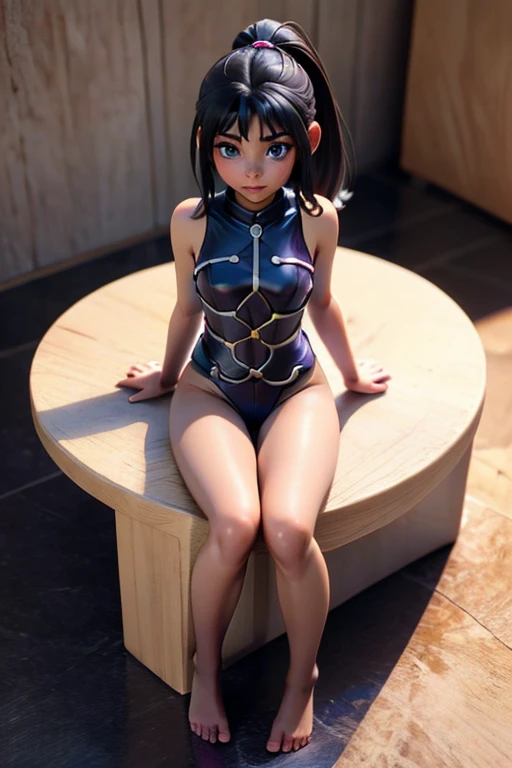 Black Hair, Flat Chest, ((Browsing Caution)), See through, ((Sex)), Pupils dilate, Tears flow, Surrealism, 8K, Very detailed, high quality, Vaginal ejaculation, ((R-18 Performance)), small, girl, Perfect Anatomy, Photorealistic,