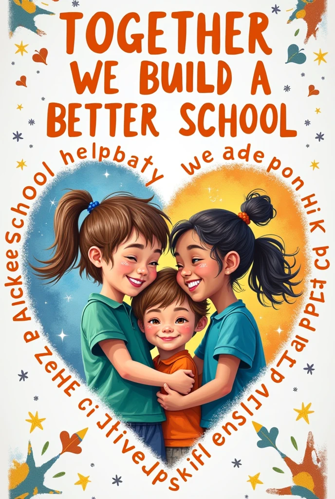 A cover with images of prevention in school contexts