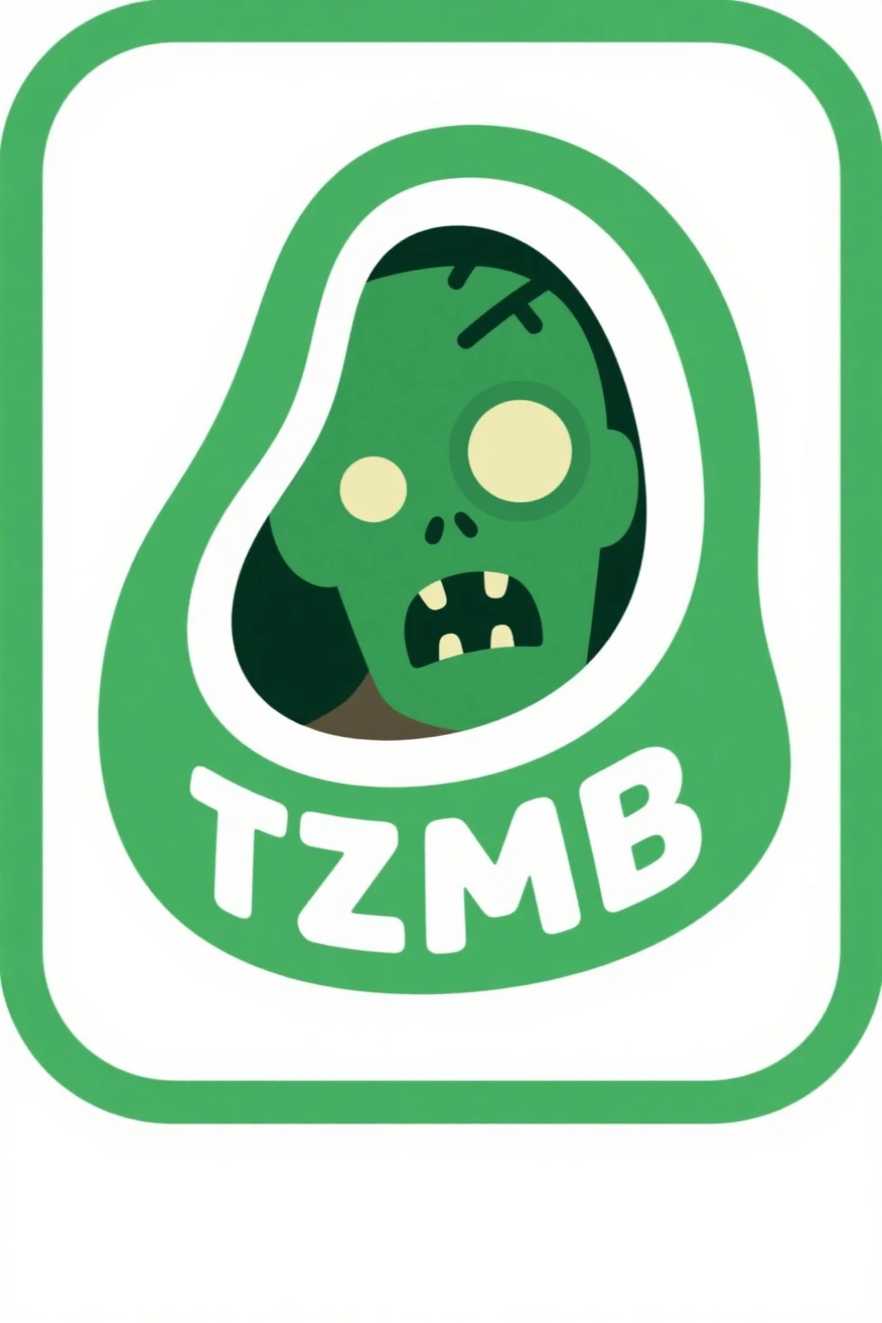 DreamShaper, a close up of a zombie with a green head and yellow eyes, zombie coffee logo, zombie, zombie's, zombie with white eyes, zombie drinking coffee logo, cyborg zombie, official art, evil zombie, zombie everywhere, zombie cyborg, zombies , heavy metal t-shirt design, zombie face, album art, hauntingly beautiful zombie, by Robert Zünd