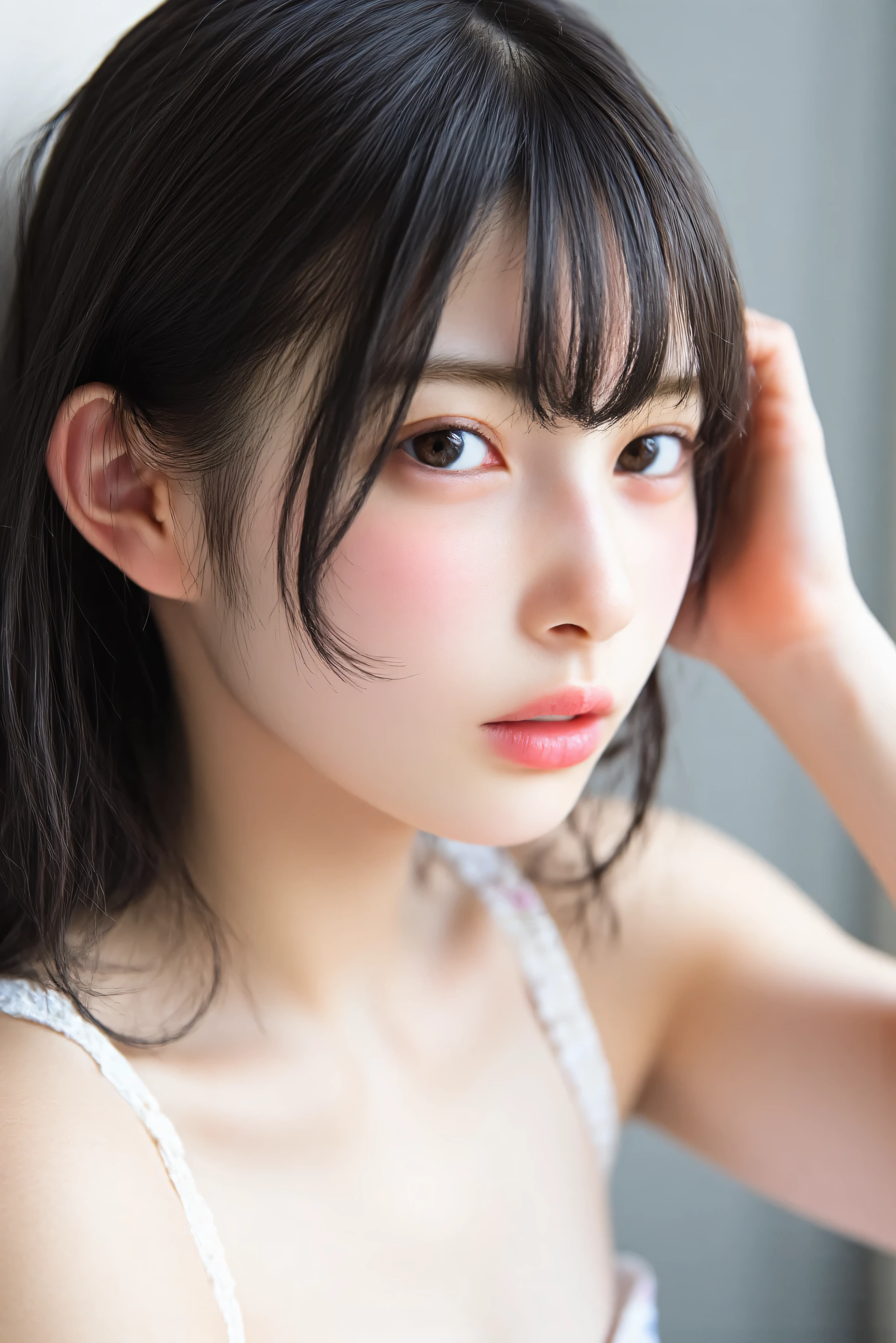 (((((Girls in their 20s:2、Japanese、babyface、white skin))))), details顔の質感、 details口元、 reddened skin、 details肌の質感、(masterpiece,Highest Quality:1.9),8k, details, details毛穴,reality, bedroom、 seat 、( all over the body、Writhing、open your mouth、drool、water that sticks to the face、water splashes on my face、splashes water on face、Bath water for the face )、((( Turning、above the tongue:2.2)))、long hair、 sigh