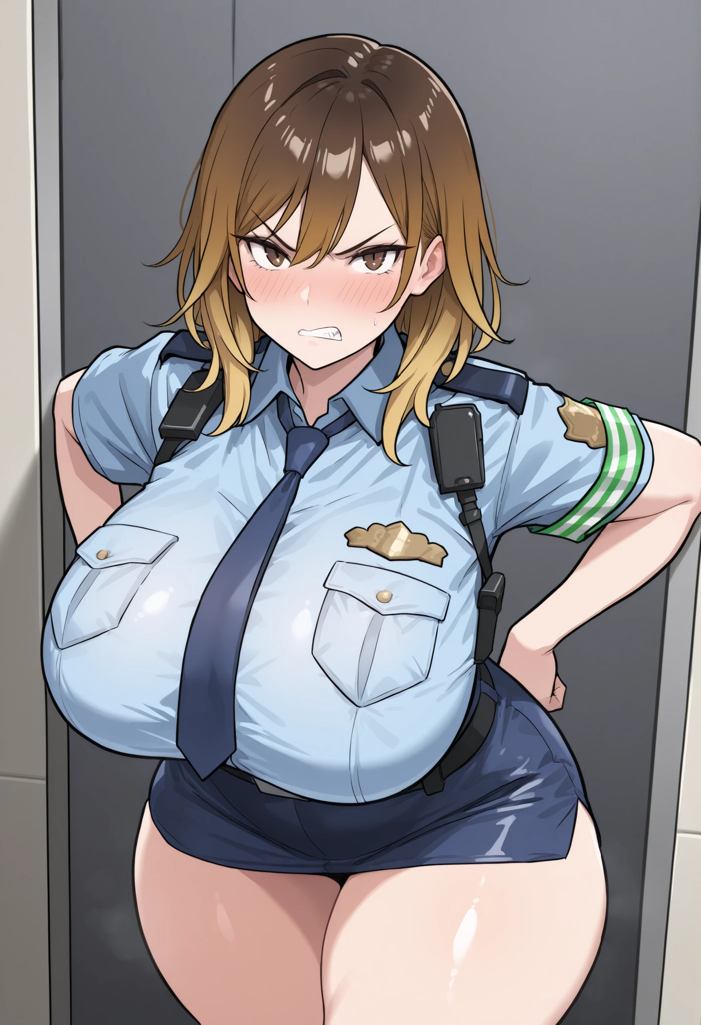 (2girl),Super detailed、bare breasts,Army clothing,salute,(bare breast),big breast,huge breast,
