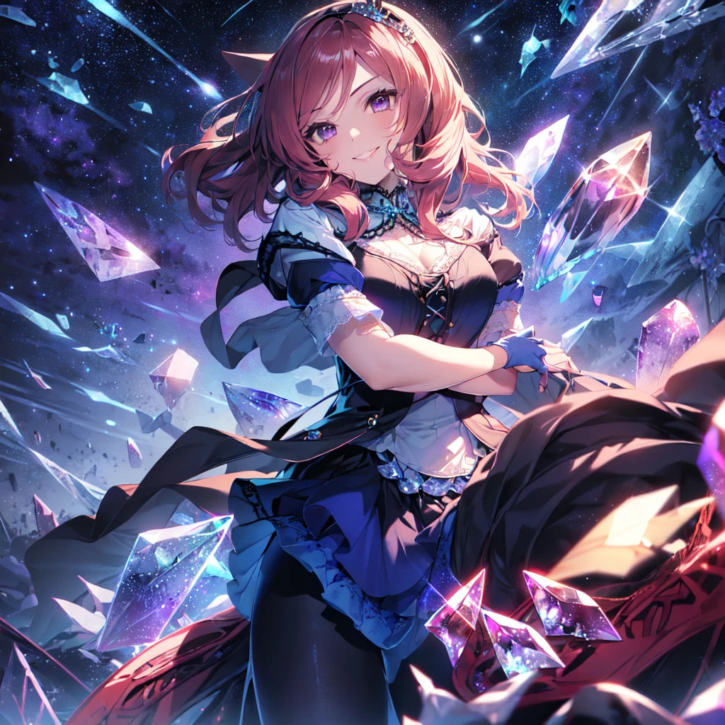 1girl, phcrystal, <lora:crystal_v1:0.6>, 1girl, , crystal, gem,