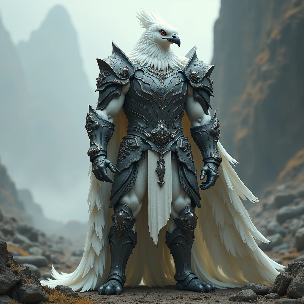 The white tiger warrior has wings in full body armor... Realistic 4K,Pyramids,Super Detailed, Vray Display, Unrealistic engine, Midjourney Art Style.
