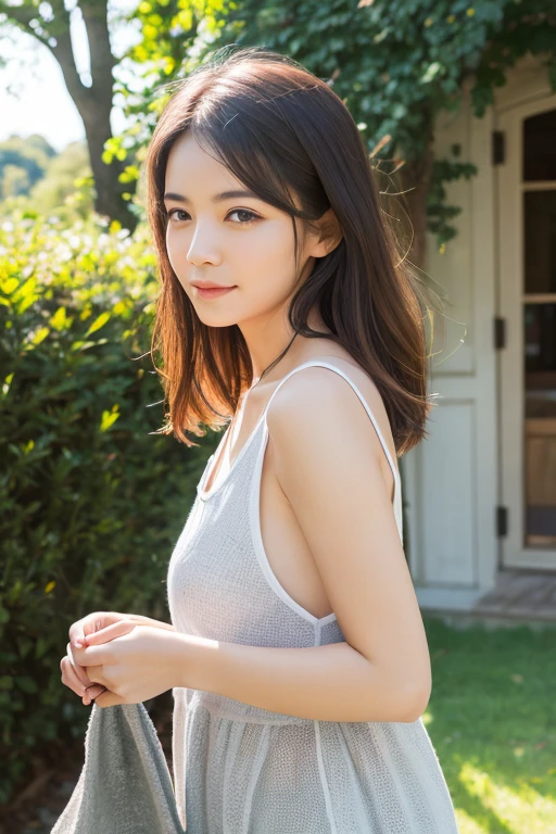 ((Best quality)), ((masterpiece)), ((photorealistic)), ((ultra high res)), (8K raw photo), 19 year old, beautiful face, white towel, cute small_breasts, happy smiling, ((Perfect Face)), brunette, full shot of a beautiful girls, detailed skin, detailed background, finely detailed, 8k uhd, dslr, detailed fingers, skintight, some steam, cute girl, ((wrap a white thin short towel around only breasts)),, 1 cute girl in a sauna, (photo of the upper body), breasts are hidden with a white thin short towel, 最高品質、解剖学的に正確な身体、へそ、下乳、
