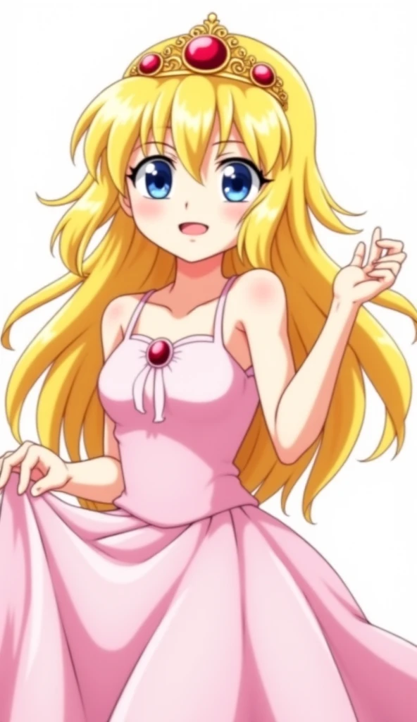 Standing footjob throw Standing footjob POV penis male leg Male masturbation throw hands penis Gold Tiara A princess in a frilly pink dress Beautiful long blonde hair Trampling on penis Sadistic smile Cum on feet Long skirt