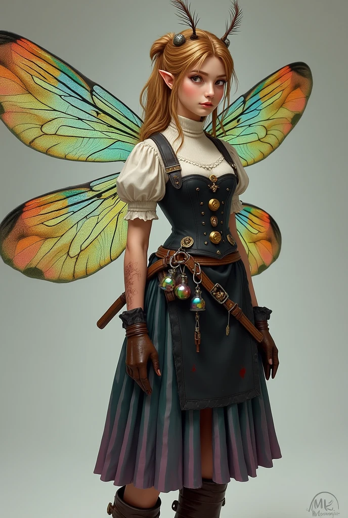 Dream steampunk anime fairy tale surrealistic scenario children&#39;s role-playing game
