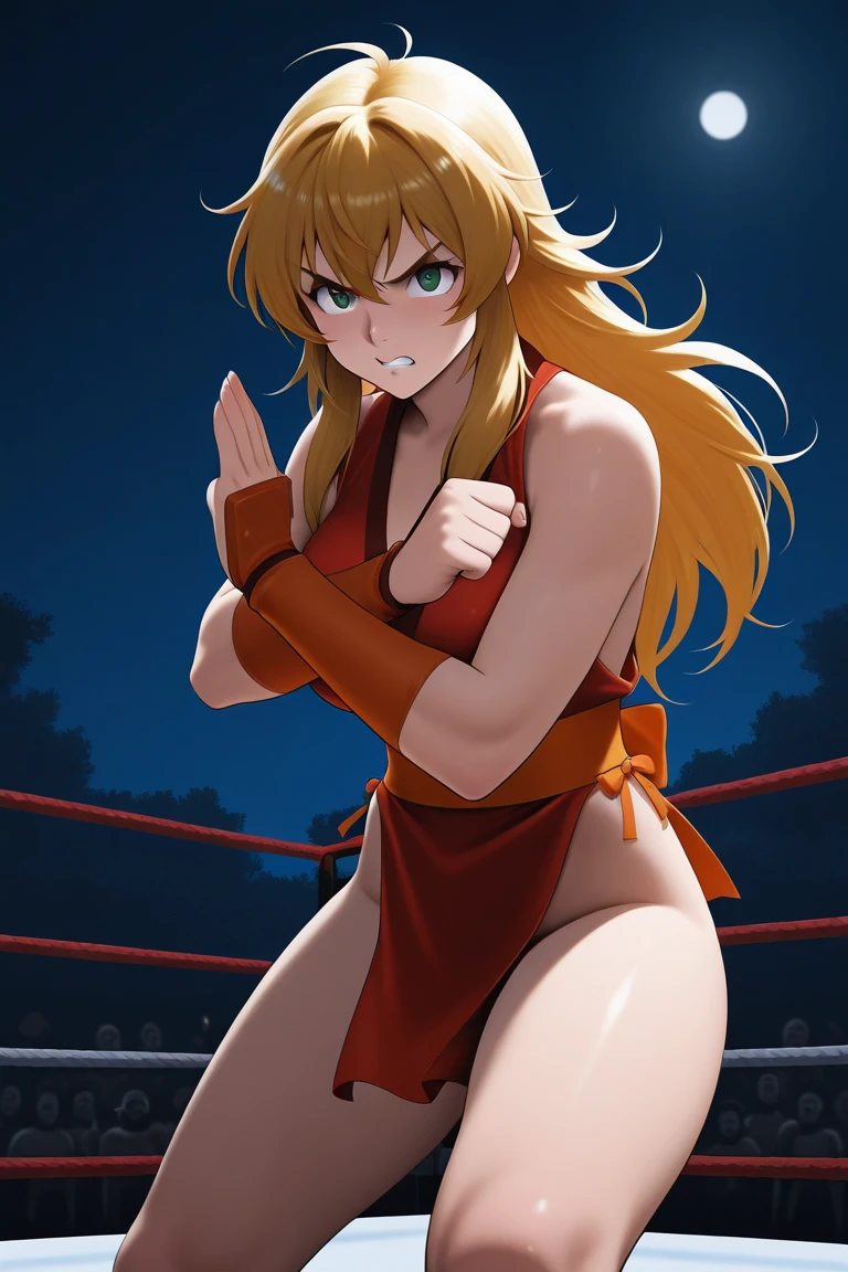 Anime, High quality full body image of Akane as a bodybuilder in a tight bikini, String-Tanga, ohne Schuhe, Feet, bareFeet, massive muscular body, huge muscular shoulders, massiver Big Bizeps mit Adern, Muskelbeine, massive muscular abs, Bizepsflex. posieren, sie schwitzt, very muscular, The toned body shines in the spotlight, she is standing on a stage