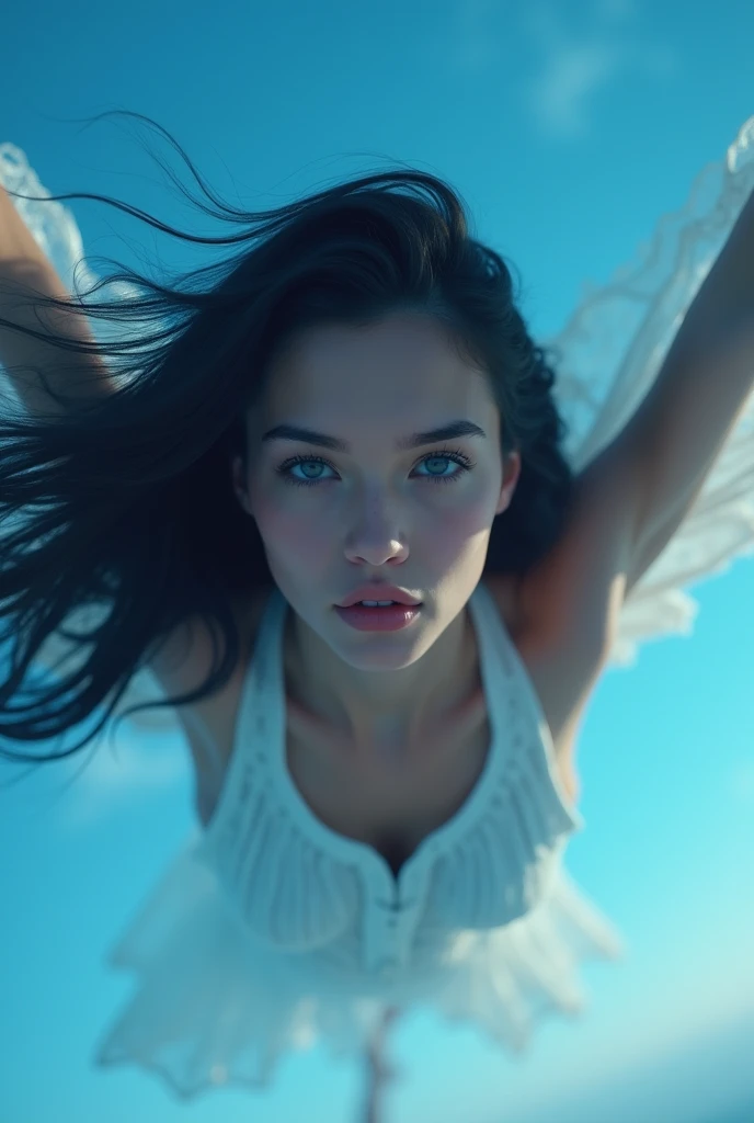 RAW, Best Quality, high resolution, realist, Masterpiece: 1.3), (((( Jennifer Connelly in the 80s )))), A whimsically eccentric 20-year-old woman , (((with bright wings on his back))), ((two legs, two arms, two hands, female hands)), 8k, cada intrincado detail irradia magia: tiny silver bells tangled in her hair, bright dewdrops adorning its translucent wings on its back, and bright iridescent eyes full of mischief. The main theme is a fantastic creature of a FAIRY with a playful behavior.. This stunning image in 8k. The ethereal beauty of this scene is truly stunning.., con colores vivos y details intrincados que dan vida al HADA. The high-quality rendering captures all the enchanting aspects of this mystical being., Drawing viewers into a world of fantasy and wonder, (NSFW:1.3), ((looking back, legs open, face down on the ground)), perfect nose,perfect lips, Perfect eyes, smiling, detail :1.2),1 , full body image detail, RAW, Best Quality, high resolution, Masterpiece, soft smile, legs open mostrando bragas de encaje blanco, show cameltoe, outdoor, cloudy weather, foto de whole body., (dynamic pose), (hyper realist:1.4), (realist:1.3), (Piel de textura real de la Best Quality.), whole body, (View from above, light cinemática), very detailed skin, skin pores, (Very detailed face:1.1), (sexy, neckline, pinching), (very detailed eyes:1.1), realist pupils, (perfect anatomy:1.1), (perfect proportions:1.1), (Photography:1.1), (photorealist:1.1), volumetric lighting, dynamic lighting, real shadows, (high resolution:1.1), sharp focus, light, (realist, hyperrealist:1.4), intricate, alto detail, dramatic, subsurface dispersion, great depth of field, Vivid, pulido, sharp, ((full sharp)), (extremely absurd),8k hdr, ((( shiny pelvis )))