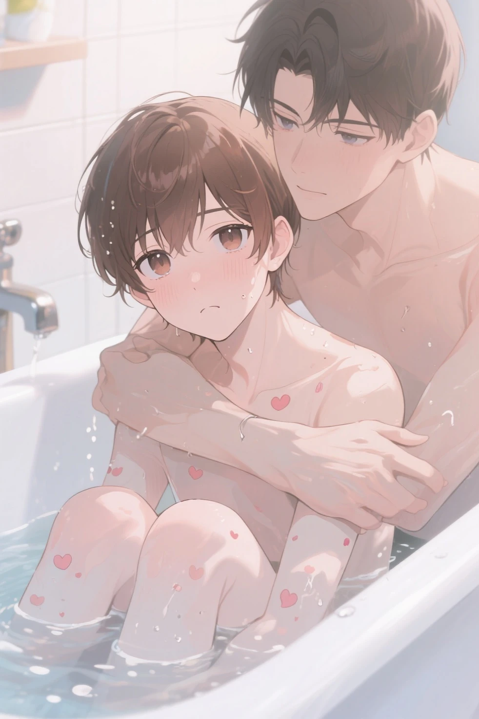 score_9, score_8_up,score_7_up,source_anime,1girl (loli,child:1.2),naked,flat chest, 1boy faceless,thigh sex, ?????, hugging frontage,
outdoor onsen