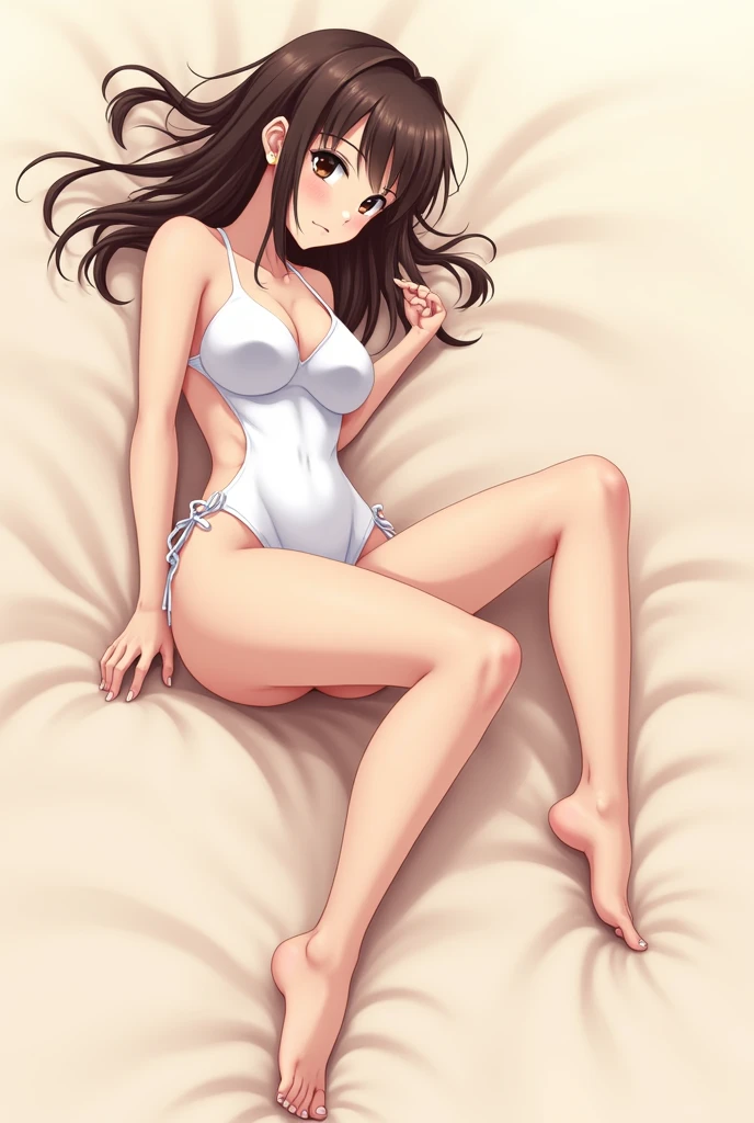 Draw a picture of Aria from Rosidelle masturbating