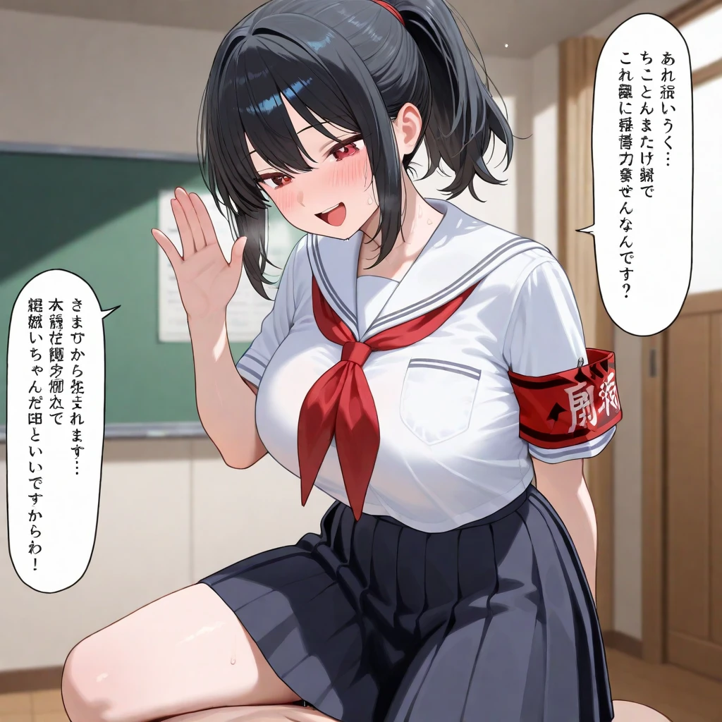 big Ass、Sweaty buttocks、One Woman、One Man、Many people々々、beautiful girl、high school girl、Twin tails、Condescending face、Large number of guests、School、classroom、Brasilia、Sailor suit、Short pleated skirt、、Looking down at the viewer, Long Hair, Highest quality, Focus on the thighs, smile,Striped panties、Plump thighs、big 、big Ass、 Black Hair,Iの太ももは脚の間で湯気を立てている 、Sweaty panties、Angle from directly below、Spread your legs、Acme convulsions、Obscene sound effects、Naughty sound effects、Sweaty crotch、Shared Indirect Write、Place a handheld massager on your groin、Spread your legs演壇に座ります、Spread your legs wide、People around me々stares at her、Amazon's location、Panty POV、I'Bend your back
