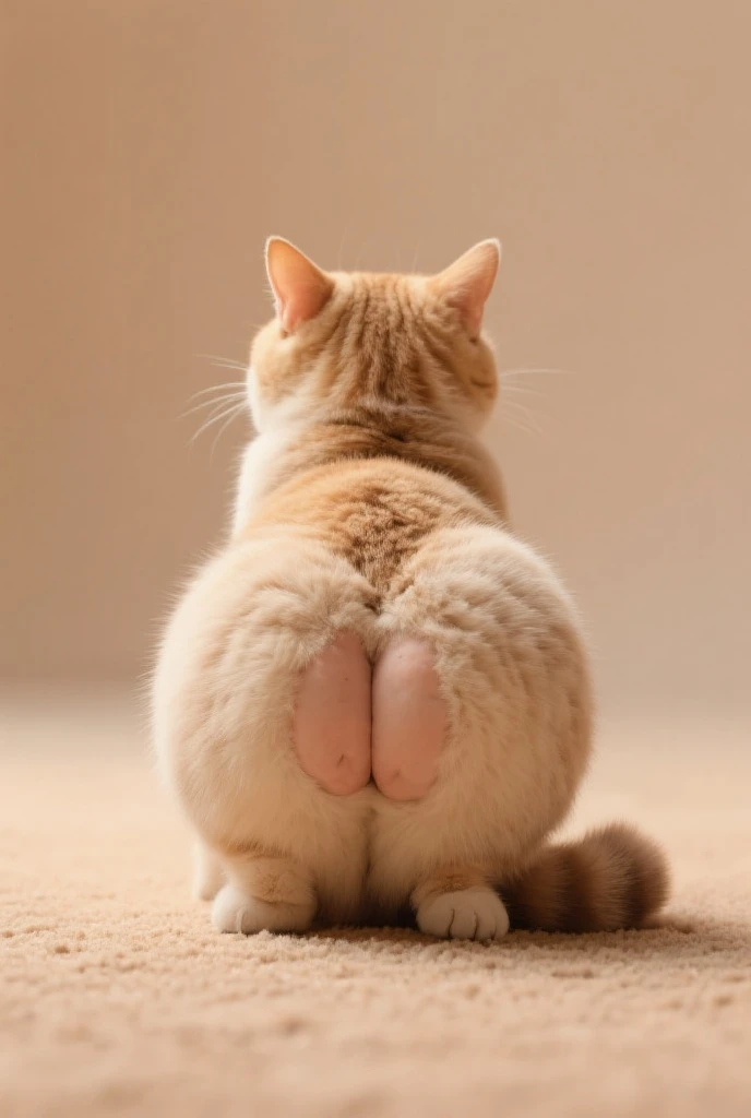 A huge pussy with teeth and claws walking around the city