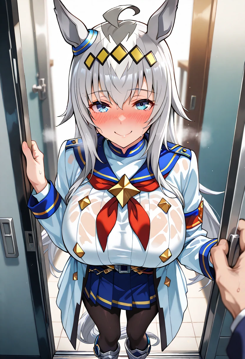 One girl, Mature Woman, masterpiece, spouse, goddess, Mature Woman,High resolution, 8k, Absurd, high quality, Incredible detail, Body Accessories, elegant, Peeing、naked、Nipples、pubic hair、side、Sweat、
Insanity、Yandere、Drooling、vapor、Collars and Leads、Smirgrey hairking face、Expose、Nude Coat、Spread your arms,Drooling,Spread your leg,wavy hair,kashima,