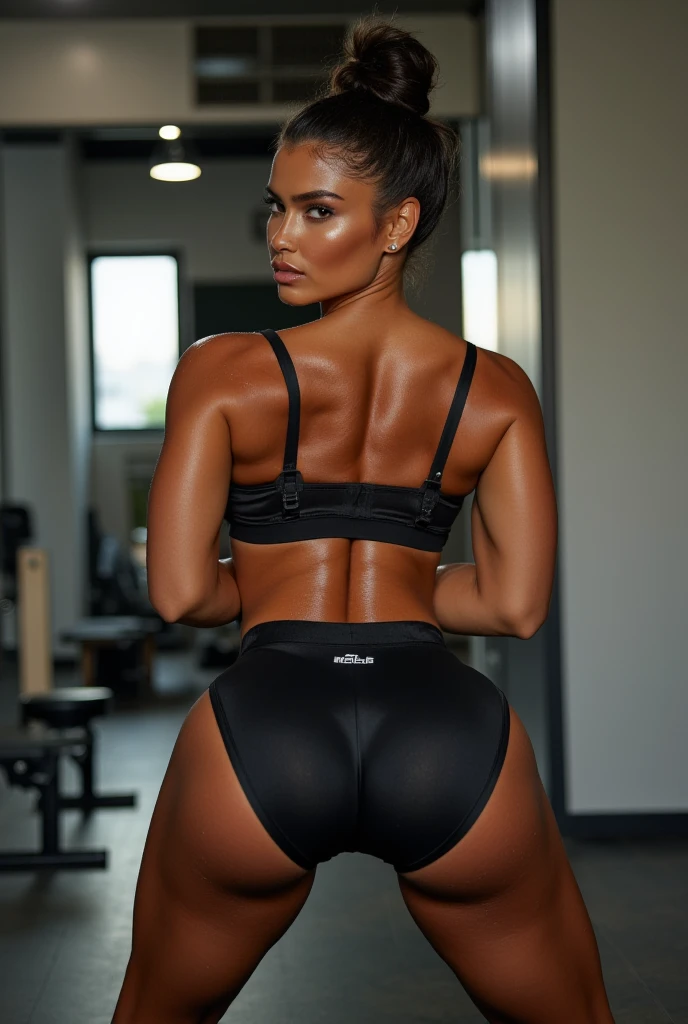 (((Masterpiece))), extremely realistic, vivid details, extremely detailed, 4k, Ultra sexy thai woman walking down in a hallway in a massage shop, (cute latina doll),(curly hair), ((perfect small round booty 1.5)), ((small fitness model 1.5)), (nice defined glute muscles), hallway in a massage shop, (african asian), (dark red wooden walls), cinematic lighting, dark ambiance, dark lighting, she is perfect, she is super hot woman, she is looking back at you seductively, ((seductive smile at you 1.5)), ((very cute russial doll) 1.6), (white hair 1.5), she is smirking, big smile, she is ultra gorgeous, ((beautiful face 1.5)), (face focus), (eye focus), she has slender body with ripped muscles, ((slim legs 1.3)), she has perfect round booty, (ass focus), (((perky booty 1.5))), (curvy and lifted accentuated booty), (perfect under booty), she is wearing sexy lingerie that is emphasizing her small and round booty, (bodystocking), (Voluptuous booty 1.2), she is wearing stayups, she is walking down a hall way in massage shop, (small natural breast 1.3),((dark red ambiance in the hallway 1.4)), she is looking at you with a sexy smile, ((beautiful face 1.5)), she is wearing sexy lingerie that emphasizes her beautiful sexy body, (defined curves on booty), Multi-layer Textures, (depth in field 1.5), (intricate details: 1.6)