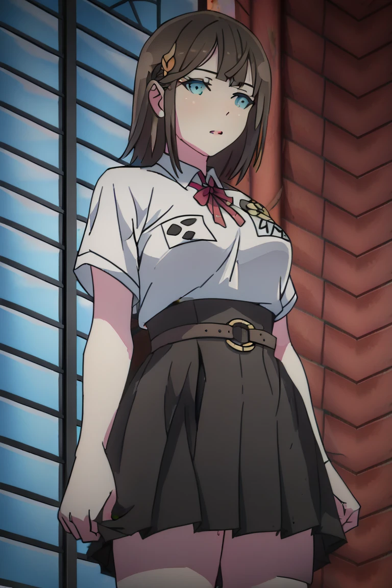 1 girl,Browsing Caution,(((Large Machine-Made Choker))), high,Huge breasts, clavicle, Glowing purple eyes,Absurd, brainwashing,Hollow Eyes, ((Expressionless,Emotional erasure)),whole body像,((stand up, Standing still)), (highest quality、4K、8k、High resolution、Must have:1.2)、Very detailed、(reality、It is realistic.、Realistic:1.37)、Ticker、Hyper HD、Studio Lighting、Ultra High Definition Paint、Sharp focus、Physically Based Rendering、Extreme Detail、Professional specifications、Vibrancy and color、Blurred、Sports portrait、landscape、Horror Style、Anime Big Tits、SF、photograph、Concept Artist、Five Fingers, Perfect body,  {{{masterpiece}}}, {{{highest quality}}}, {{Very detailed}}, {shape}, {{Very delicate and beautiful}},Improved cost performance、All Roles、Canon 5D MK4でphotograph、photograph, whole body、White background、salute