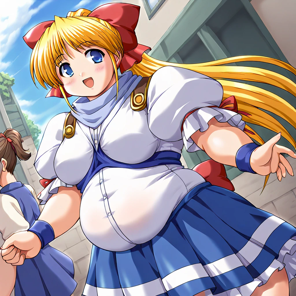 ((Highest quality)), ((masterpiece)), (detailed), （Perfect Face）、The woman is a Ghanaian born Tsukino Usagi with a vivid dark skin, black by birth, and is wearing a colorful Ghanaian dress from a Ghanaian village, a colorful turban head scarf, gorgeous jeweled accessories, and an engagement ring.、The woman is the elegant Tsukino Usagi, with her short black afro hair tied up in a Ghana braid, wearing a colorful Ghanaian dress and a colorful turban head scarf, with vibrant dark brown skin, a natural-born black person, and a natural-born Ghanaian, Tsukino Usagi.、（The woman is a black Ghanaian with vivid dark brown skin.）、The woman is chatting with other village girls while babysitting in a village in Ghana.、The women are pregnant、The women are holding their baby daughters