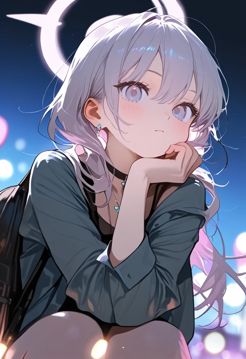 quality\(masterpiece, best quality,8k,Highly detailed CG unit wallpaper,High resolution,top-quality,top-quality real texture skin,surreal,Increase the resolution,RAW Photos,highest quality,Very detailedな,wallpaper\), BREAK ,one person\(a bit,Young,Especially cute, adorable, cute,,,a bit,Big crying face,cute crying face,Headwear\((((No chest\(Very detailed\)))),(black:1.3),(((Very large))),Too big,Smooth, Shiny,Unfortunate\),Headwear only, No clothes,whole body,Big eyes,Eyes of the Universe,Long Hair,\(Cosmic Hair,Long Long Hair、Shaggy Tail,\)\), BREAK ,background\(beggar、Sit in the alley,Falling petals、Flowers\((black:1.3),many kinds of Flowers,beautiful\),Best lighting,\),From before、
