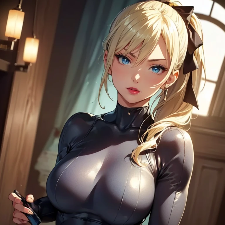 Very detailedな, Explicit, Beautiful body, Beautiful Nose, Beautiful character design, perfectionな目, perfectionな顔, Ultra-high resolution, 4K, Beautiful legs, perfectionな脚, Nice hands, perfectionな手, masterpiece, 最high quality, Very detailed, shape, Confused, Street Fighter, Doll Suit, シャドルー人shape, Doll Suit, Expressionless, Hollow Eyes, Looking at the audience, Red gloves, emotionless, black latex, corruption, Mind control, Female Fighter, whole body, Hypnosisにかかった, Unfortunate trance, whole body suit, ribbed bodysuit, Place your arms at your sides, Follow, perfectionな女性の体, extremely glossy latex, Hypnosis, Hypno Lola, Hollow Eyes, Mind control装置, stop temporarilys, Obedient_stop temporarily, slave, have, tie, Are standing, Are standing up straight, 注意してAre standing, have, yellow tie, belt, latex, ribbed bodysuit, Knee socks, garter belt, Preparing for battle, Extend your right arm from your shoulder、Stretch your hands in the air., military, Thigh-high boots, alone, Classroom of the Elite, ichinose honami, Pink blonde hair, blue eyes, Long Hair, Big Breasts, 邪悪なsmile, With an 邪悪なsmile, ((From above見る)), (masterpiece:1.3),(最high quality:1.3),(high quality:1.3),(8K),(Intricate details:1.3),(Super detailed:1.3),(Sharp focus:1.3),(Natural light:1.5),(Facial lighting:1.1),(Bright Face:1),(perfectionな顔:2),(Beautiful Face:2),(Sexy eyes:1.4),(Beautiful Eyes:2),perfectionな手,Very detailedな顔,Very fine grain,Very detailedなボディ,Very detailedな指,((perfection)) anatomy, The best move)),1 Girl, Maid,(Cosplay),((High Twintails)),Blunt bangs,Black Hair,Expressive eyes, perfection face, Cute face, smile,Round and young face,large, clear eyes,Long eyelashes,light makeup,Beautiful teeth,(Realistic Skin:1.3), Beautiful Skin, White skin,Charm,Huge breasts,Slim waist,Thick thighs,Cleavage, belly button, Narrow waist,(Pokies), (((Nipple slip))),((Puffy areola)),(No bra:1.4), Lively_Nipples,Camel Toe,(S-shaped body,(Upturned hips),Assume a pose),(Seductive pose),(Model shooting style),large Pastel Magenta Maid headdress,Pastel Magenta Ribbon,Pastel Magenta Neck Ribbon,open breasts Maid fuku,Cute pastel magenta blue,Front opening frill apron,White Stockings,White elbow gloves,Pastel Magenta High Heels,View your viewers,(Medium Full Shot,((From above)),A little above),Ultra-realistic photos,Indoor lighting, Silicone Skin