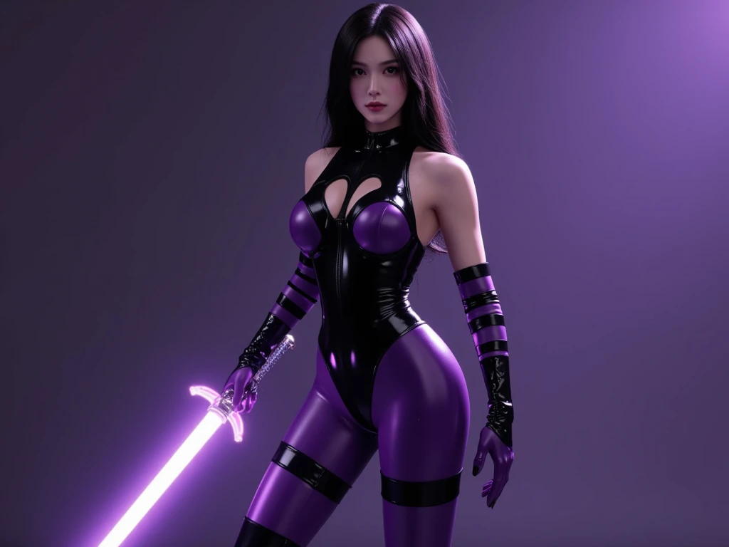 ((masterpiece))) whole body, whole body Shot (one girl) ((black hair, long hair, straight hair, both sides up))), ((black eye))), eye shadow, eyeliner, Glow eye, hyper detail eyes, complicated eyes, beautiful eyes, fine eyes, (((star-shaped pupil, shining pink eyes))) 18-year-old girls. (Wearing a transparent jacket made of PVC material)) huge cool weapon Mechanical in hand, huge cool weapon Mechanical, Mecha, Mechaanism, Mechanical, open stance, combine