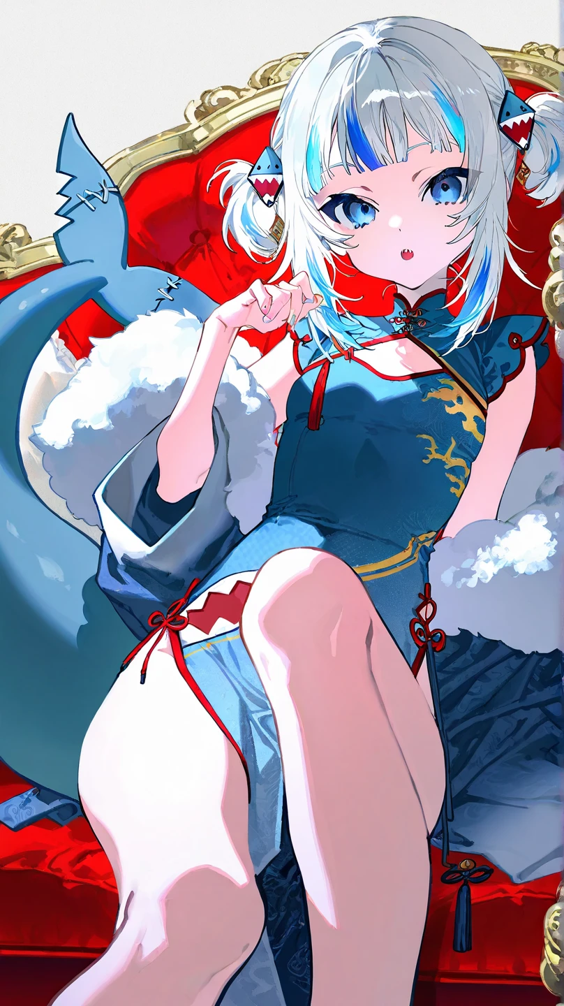 score_9, score_8_superior, score_7_superior, masterpiece, best quality, absurdres, high_fidelity, vibrant, sauce_anime, evaluation_Safety, rating_explicit, White haired cat ear girl, Straight, Viewer Perspective, Reaching out, Adorable, Sailor suit, white panties, Cat taill, cowboy shot