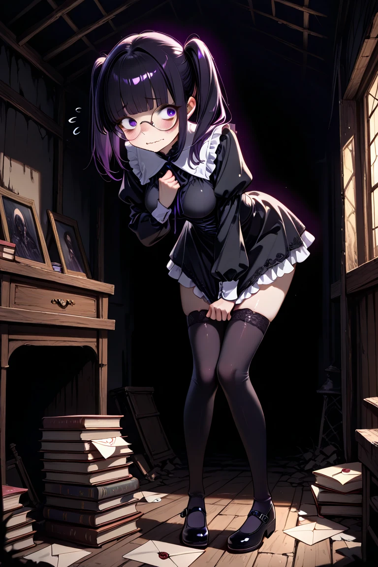 best quality, ultra-detailed, masterpiece,finely detail, high res, 8k wallpaper, best quality, highres, looking up from below, ((a girl, 8years old, )), bottomless, lift up skirt, casual dress, blush, crowded room,, BREAK (masterpiece:1.2), (illustration:0.8), extremely detailed face, perfect lighting, extremely detailed CG, (perfect hands, perfect anatomy), (masterpiece, best_quality, ultra-detailed, immaculate:1.3), epic, illustration, render,
.,Blue-purple hair, green eyes,