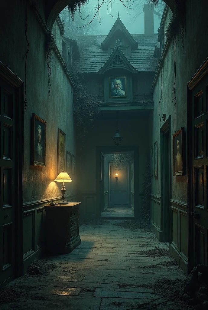 Treasures in haunted house 