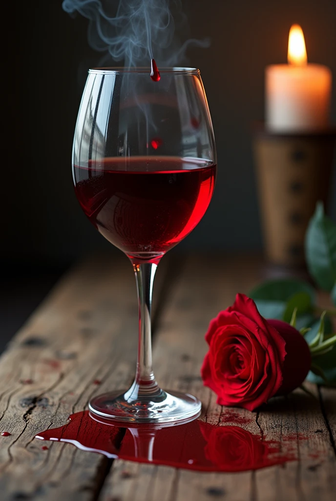 alcohol,red rose
